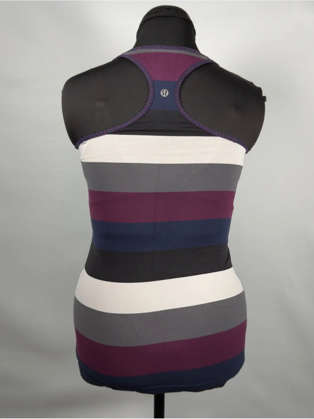 Women’s Lululemon Cool Racerback Striped Running Tank Size 6